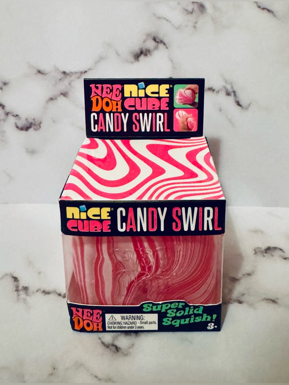 🤍🩷Brand New Authentic Needoh Nice Cube Candy Swirl🩷🤍